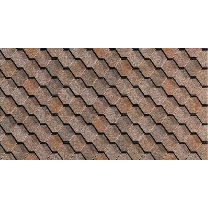 Многослойная черепица Технониколь Шинглас Вестерн Клондайк